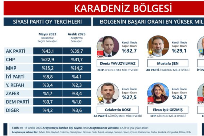 ELVAN IŞIK GEZMİŞ GİRESUN’UN EN BAŞARILI MİLLETVEKİLİ OLDU