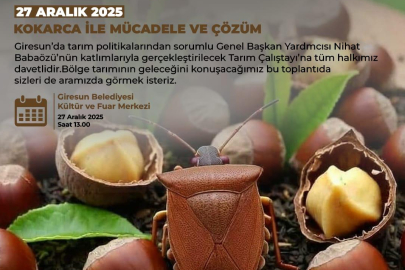 GİRESUN’DA KOKARCA ALARMI