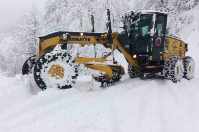 GİRESUN’DA 39 KÖY YOLU KAPALI: EN BÜYÜK SORUN ALUCRA’DA