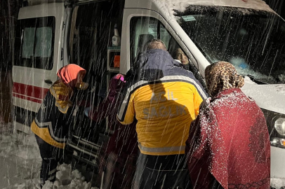 EKİPLERİ VATANDAŞIN YARDIMINA KOŞTU