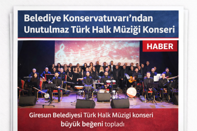 BELEDİYE KONSERVATUVARI’NDAN UNUTULMAZ TÜRK HALK MÜZİĞİ KONSERİ