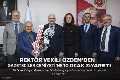 PROF. DR. GÜVEN ÖZDEM’DEN GAZETECİLER CEMİYETİ’NE 10 OCAK ZİYARETİ