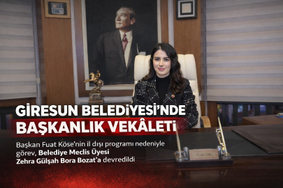 ​​​​​​​EN GENÇ BAŞKAN VEKİLİ KOLTUĞA OTURDU