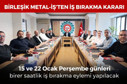 DİSK'ten MESS'e karşı eylem takvimi belli oldu