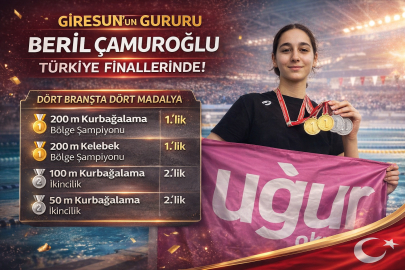 BERİL ÇAMUROĞLU TÜRKİYE FİNALLERİNDE