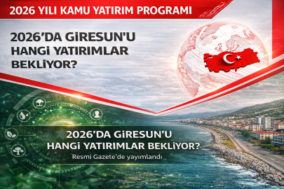 GİRESUN-2026 YILI KAMU YATIRIM PLANLAMASI