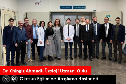 DR. CHİNGİZ AHMADLI ÜROLOJİ UZMANI OLDU