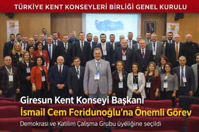 KENT KONSEYLERİ BİRLİĞİ GENEL KURULU YAPILDI