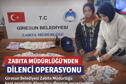 ZABITA MÜDÜRLÜĞÜ’NDEN DİLENCİLERE YÖNELİK DENETİM