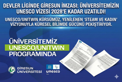 GİRESUN ÜNİVERSİTESİ KÜRESEL VİTRİNDE