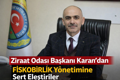 KARAN’DAN FİSKOBİRLİK YÖNETİMİNE SERT ELEŞTİRİLER