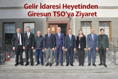 GELİR İDARESİ HEYETİNDEN GİRESUN TSO’YA ZİYARET