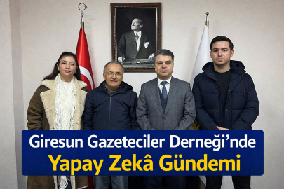 GİRESUN GAZETECİLER DERNEĞİ’NDE YAPAY ZEKÂ GÜNDEMİ