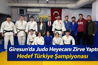 GİRESUN’DA JUDO HEYECANI ZİRVE YAPTI: HEDEF TÜRKİYE ŞAMPİYONASI