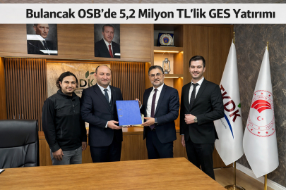 BULANCAK OSB’DE 5,2 MİLYON TL’LİK GES YATIRIMI