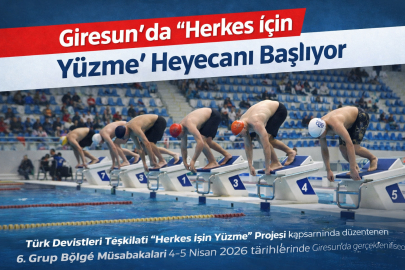 GİRESUN’DA “HERKES İÇİN YÜZME” HEYECANI BAŞLIYOR