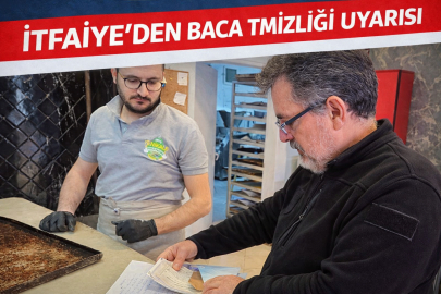 İTFAİYE’DEN BACA TEMİZLİĞİ UYARISI