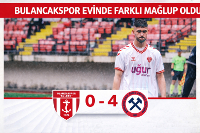 BULANCAKSPOR EVİNDE FARKLI MAĞLUP OLDU  0–4