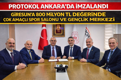 GİRESUN MERKEZ’E YENİ ÇOK AMAÇLI SPOR SALONU VE GENÇLİK MERKEZİ