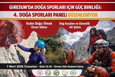 4. DOĞA SPORLARI PANELİ DÜZENLENİYOR