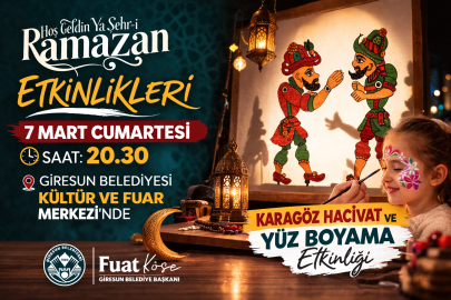 GİRESUN BELEDİYESİ’NDEN RAMAZAN AKŞAMINA RENKLİ DAVET