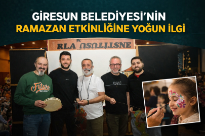 GİRESUN BELEDİYESİ’NİN RAMAZAN ETKİNLİĞİNE YOĞUN İLGİ