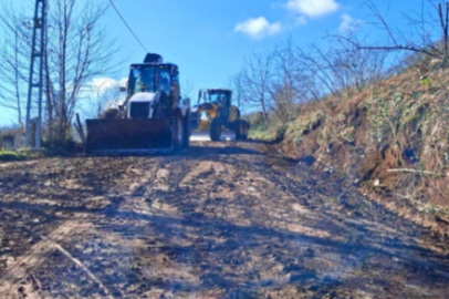 KARAAHMETLİ KÖYÜ’NDE YOL BAKIM ÇALIŞMASI