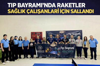 TIP BAYRAMI’NDA RAKETLER SAĞLIK ÇALIŞANLARI İÇİN SALLANDI
