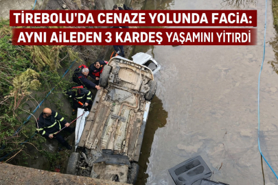TİREBOLU’DA CENAZE YOLUNDA FACİA: AYNI AİLEDEN 3 KARDEŞ YAŞAMINI YİTİRDİ