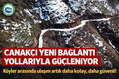 ÇANAKÇI’DA İKİ YENİ BAĞLANTI YOLU HİZMETE AÇILDI