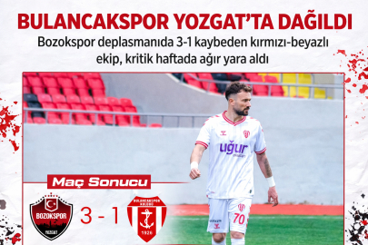 BULANCAKSPOR YOZGAT’TA DAĞILDI
