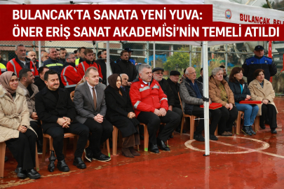 BULANCAK’TA SANATA YENİ YUVA: ÖNER ERİŞ SANAT AKADEMİSİ’NİN TEMELİ ATILDI