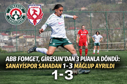 SANAYİSPOR 1-3 MAĞLUP OLDU