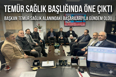 TEMÜR SAĞLIK BAŞLIĞINDA ÖNE ÇIKTI