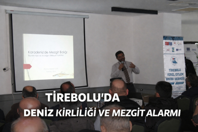 TİREBOLU’DA DENİZ KİRLİLİĞİ VE MEZGİT ALARMI