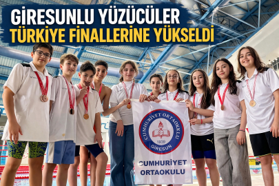 GİRESUNLU YÜZÜCÜLER TÜRKİYE FİNALLERİNE YÜKSELDİ