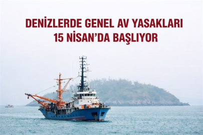 DENİZLERDE GENEL AV YASAKLARI 15 NİSAN’DA BAŞLIYOR