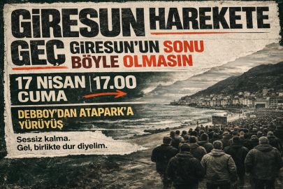 GİRESUN İÇİN YÜRÜYÜŞ ÇAĞRISI: