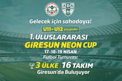 GİRESUN’DA ULUSLARARASI ALTYAPI TURNUVASI BAŞLIYOR