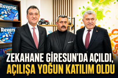 ZEKAHANE GİRESUN’DA AÇILDI, AÇILIŞA YOĞUN KATILIM OLDU