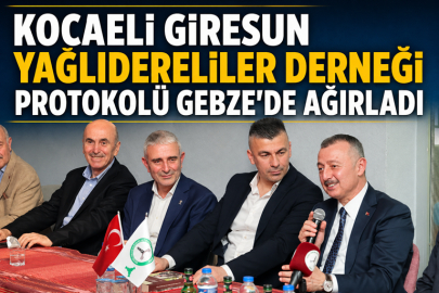 KOCAELİ GİRESUN YAĞLIDERELİLER DERNEĞİ PROTOKOLÜ GEBZE’DE AĞIRLADI