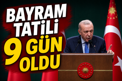 KABİNE SONRASI KRİTİK AÇIKLAMALAR...  BAYRAM TATİLİ 9 GÜN OLDU