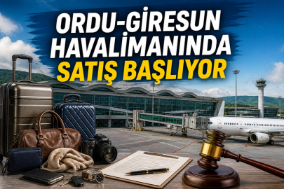 ORDU-GİRESUN HAVALİMANI’NDA KAYIP EŞYA SATIŞI BAŞLIYOR