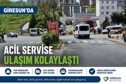 ACİL SERVİSE ULAŞIM KOLAYLAŞTI