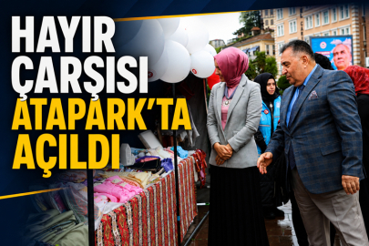 HAYIR ÇARŞISI ATAPARK’TA AÇILDI: DESTEK İHTİYAÇ SAHİBİ NİŞANLI GENÇLERE