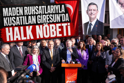 MADEN RUHSATLARIYLA KUŞATILAN GİRESUN’DA HALK NÖBETİ