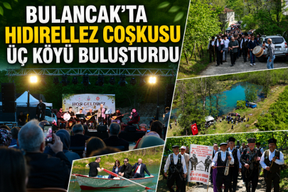 BULANCAK’TA HIDIRELLEZ COŞKUSU ÜÇ KÖYÜ BULUŞTURDU