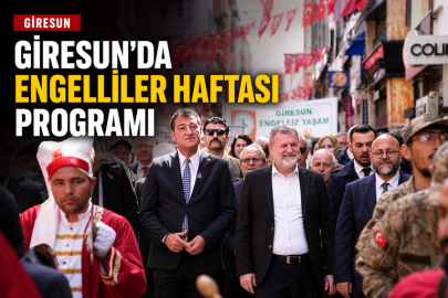 GİRESUN’DA ENGELLİLER HAFTASI PROGRAMI