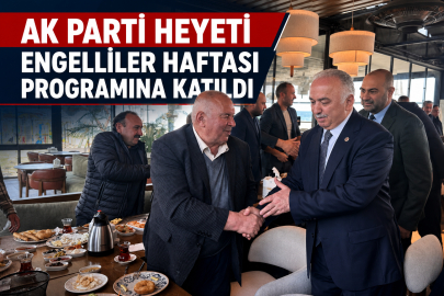 MUHTARI KAHVALTI PROGRAMINDA BULUŞTU