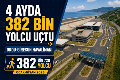 4 AYDA 382 BİN YOLCU UÇTU